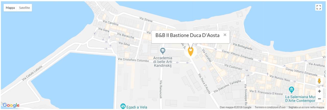 Bed and Breakfast Il Bastione Duca D'Aosta Trapani Exteriér fotografie